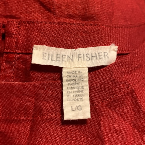 Eileen Fisher Organic Linen Top - Picture 4 of 5
